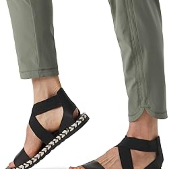 Sorel Ella II Sandals, Black Arrow 9.5 - Picture 2 of 5